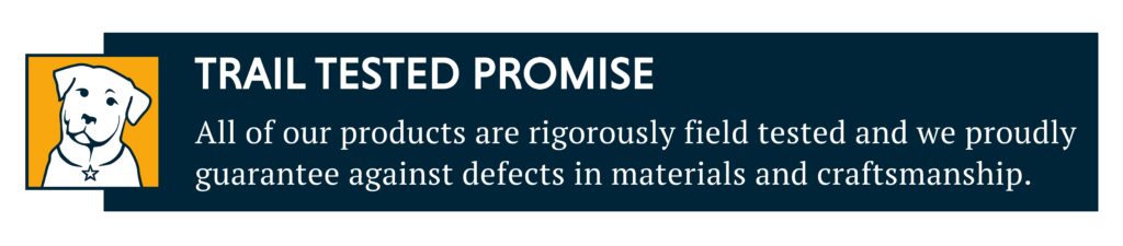 Ruffwear Trail Tested Promise.