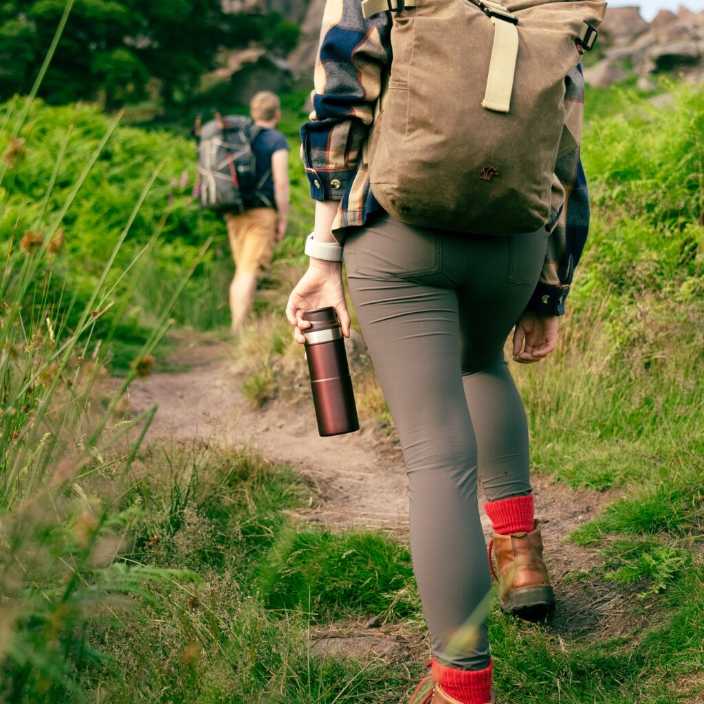 Backpacking image from Stanley